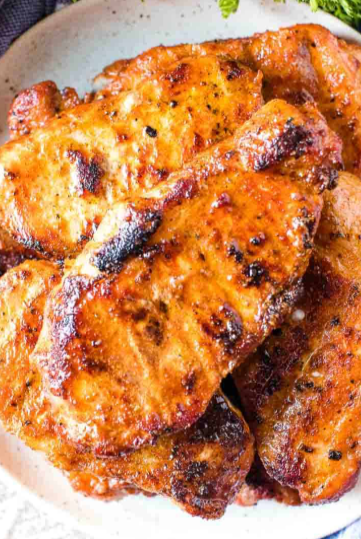 Boneless pork chops